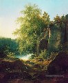 vue de l’île de valaam 1858 paysage classique Ivan Ivanovitch forêt